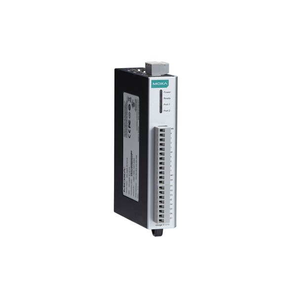 Moxa Remote Ethernet I/O W/ 6Rtd, And 2Port Switch, -40 To 75 DegreeC ioLogik E1260-T - main